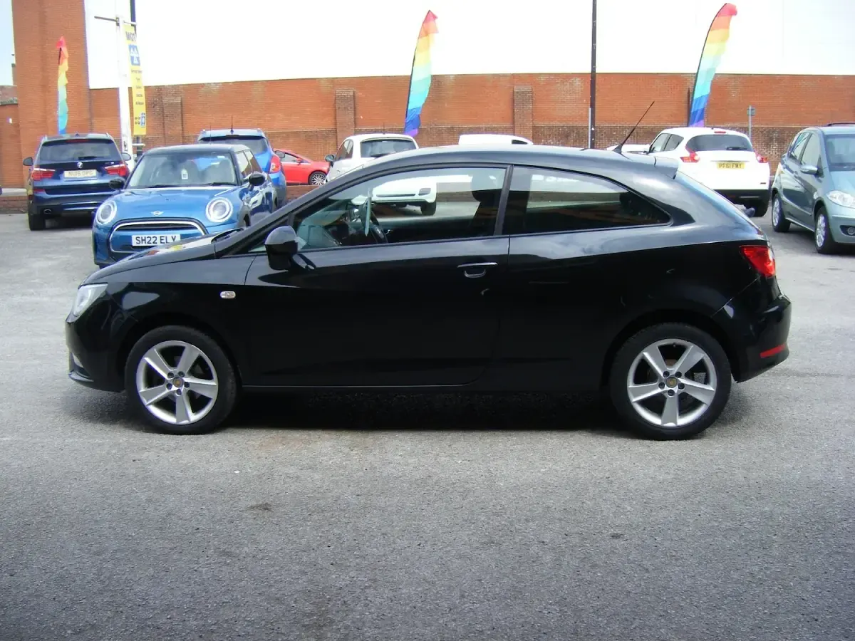 Used Seat Ibiza 85 HP (62 kW) 2013 Black Hatchback