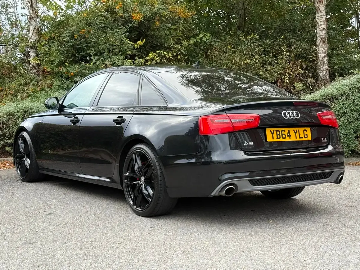 Used Audi A6 Black Edition 241 HP (177 kW) 2014 Black Sedan