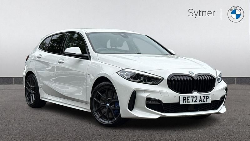 White Used 2022 BMW 118 M Sport Hatchback | £24,500 (Fair price) - Image 1/4