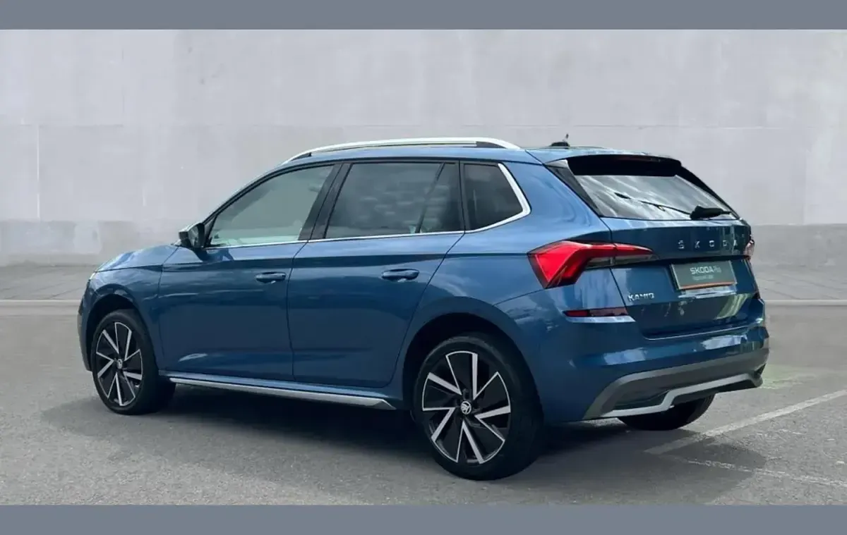 Used Skoda Kamiq SE L 147 HP (108 kW) 2020 Blue SUV