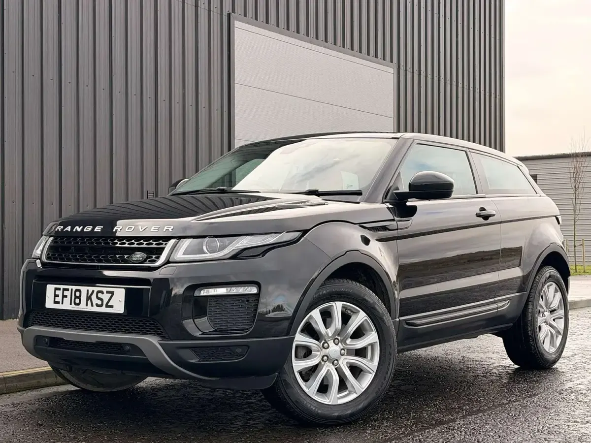 Used Land Rover Range Rover evoque SE 2018 Black Coupe