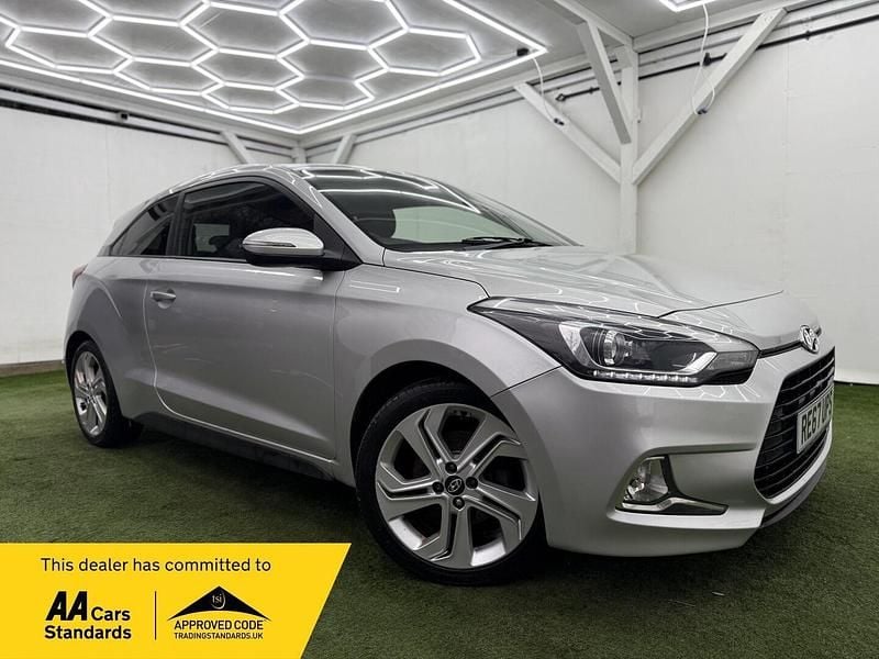 Used Hyundai i20 Premium 2017 Silver Coupe