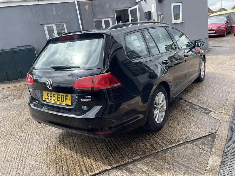 Used VW Golf VII 2015 Black Estate