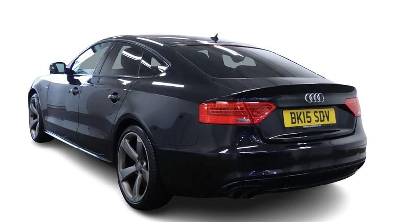 Used Audi A5 Black Edition 2015 Black Hatchback
