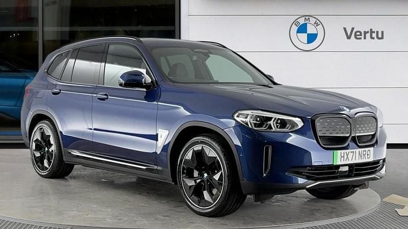 Used BMW iX3 Comfort Edition 210 kW (286 HP) 2021 Blue SUV