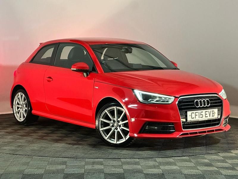 Red Used 2015 Audi A1 S-Line Hatchback | £4,495 (Fair price) - Image 1/4