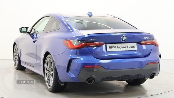 Used BMW 430 M Sport 282 HP (207 kW) 2021 Blue Coupe