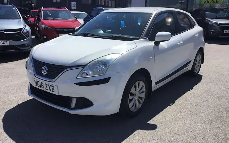 Used Suzuki Baleno SZ3 90 HP (66 kW) 2018 White Hatchback