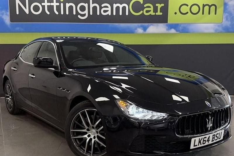 Black Used 2014 Maserati Ghibli Coupe | £13,995 (Fair price) - Image 1/1