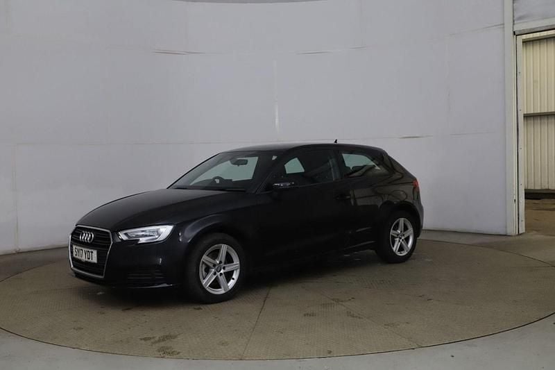 Black Used 2017 Audi A3 Hatchback | £9,395 (Good price) - Image 1/2