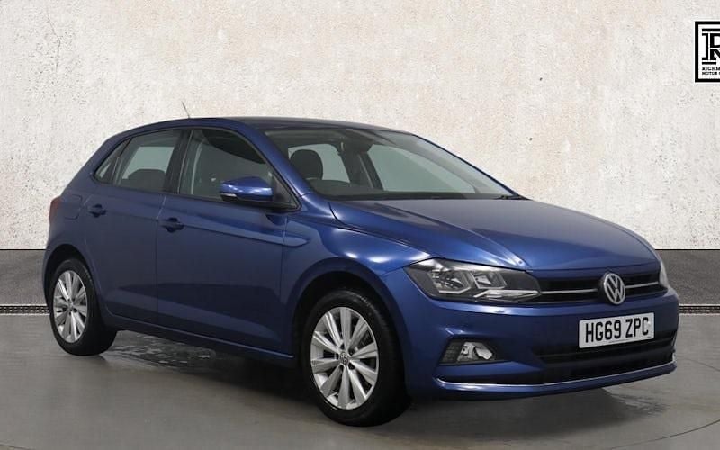 Used VW Polo SEL 116 HP (85 kW) 2019 Blue Hatchback