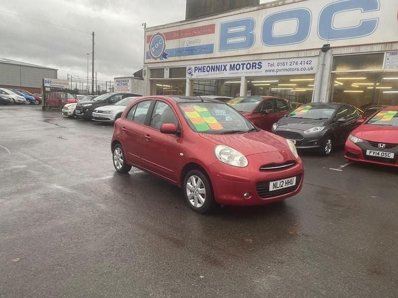 Used Nissan Micra Tekna 2012 Red Hatchback