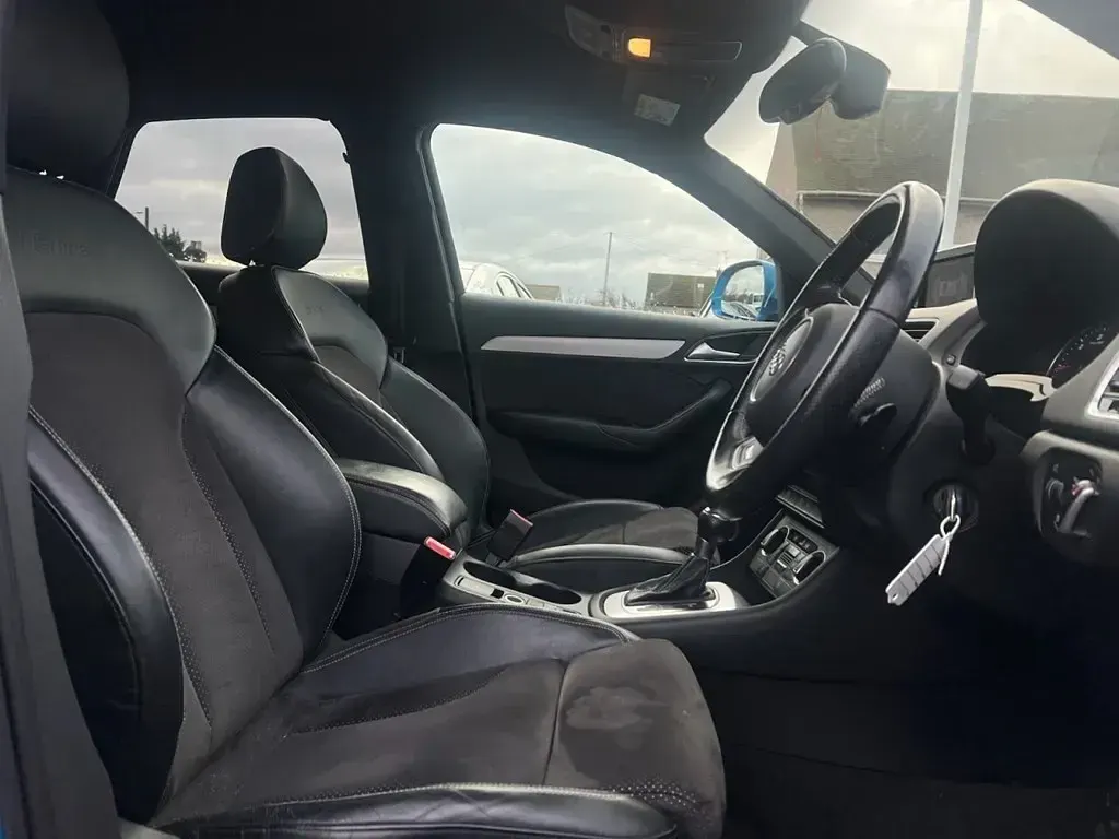 Used Audi Q3 S-line plus 150 HP (110 kW) 2015 Blue SUV
