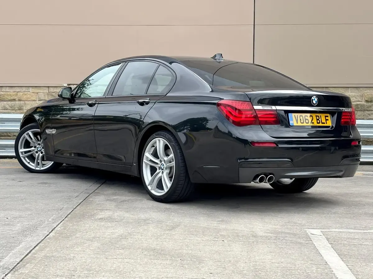 Used BMW 730 M Sport 2012 Black Sedan
