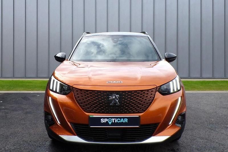 Orange Used 2021 Peugeot e-2008 GT SUV | £15,989 (A bit pricey) - Image 1/4