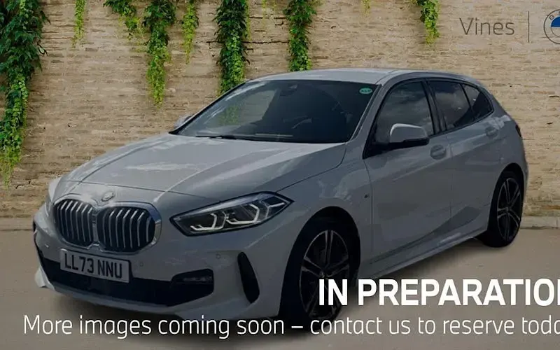 Used BMW 118 M Sport 136 HP (100 kW) 2023 White Hatchback