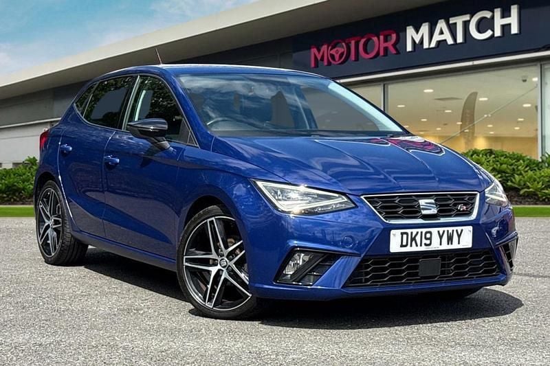 Blue Used 2019 Seat Ibiza FR Sport Hatchback | £11,235 (Fair price) - Image 1/4