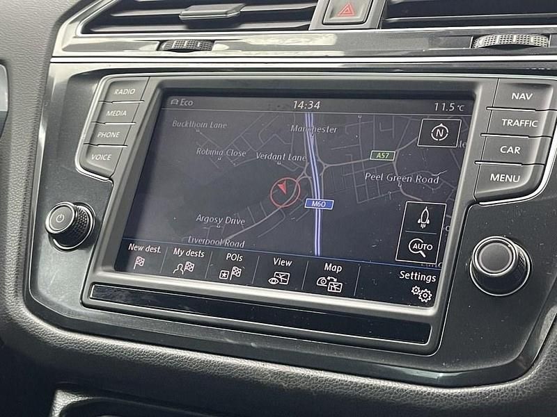 Used VW Tiguan R-line 150 HP (110 kW) 2017 Black SUV