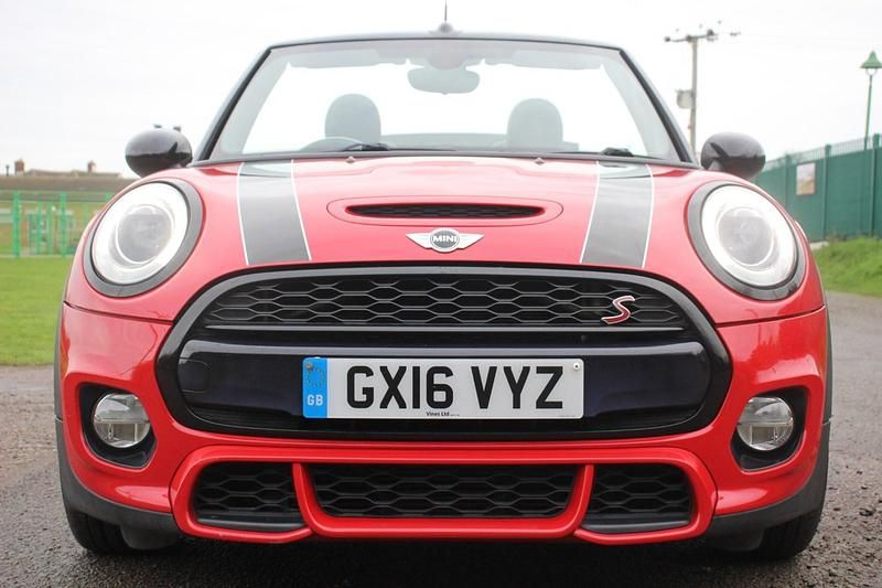 Used Mini Cooper S Cabriolet 2016 Red Cabriolet