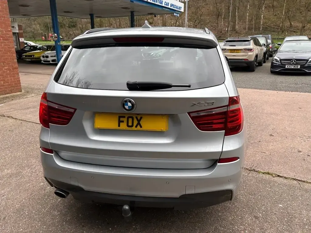 Used BMW X3 M Sport 190 HP (139 kW) 2017 Silver SUV
