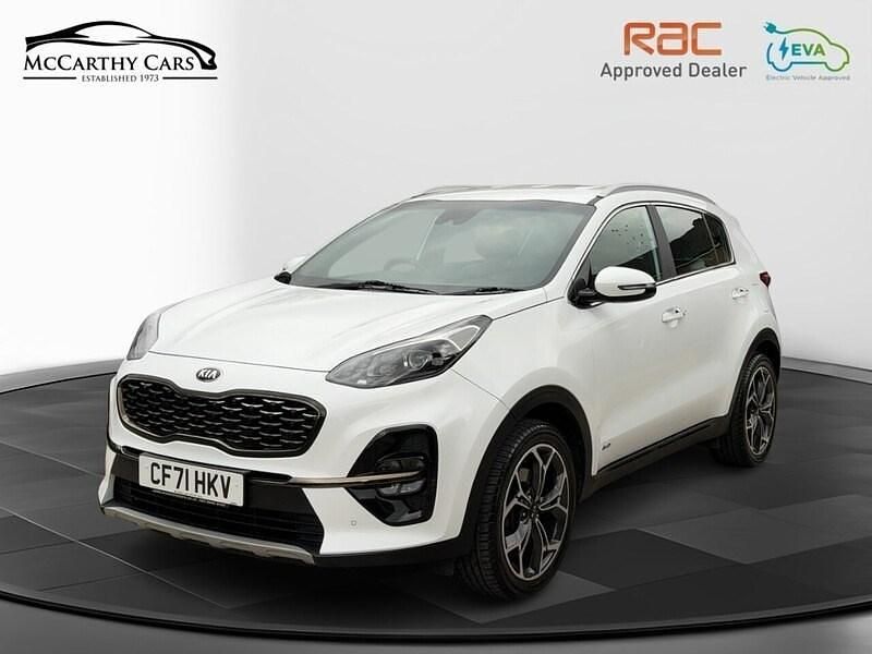 White Used 2021 Kia Sportage GT-Line SUV | £18,695 (Good price) - Image 1/2