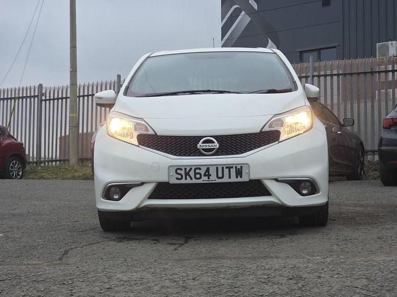 Used Nissan Note Acenta 80 HP (58 kW) 2014 White Hatchback