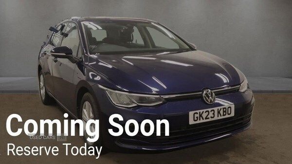Blue Used 2023 VW Golf VIII Life Hatchback | £17,990 (Super price) - Image 1/4