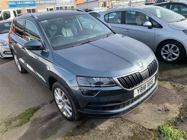 Grey Used 2018 Skoda Karoq SE L SUV | £9,495 (A bit pricey) - Image 1/1