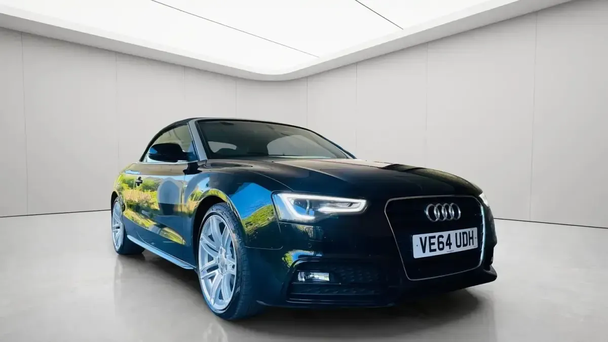 Używany Audi A5 Cabriolet S-Line 2015 Czarny Kabriolet