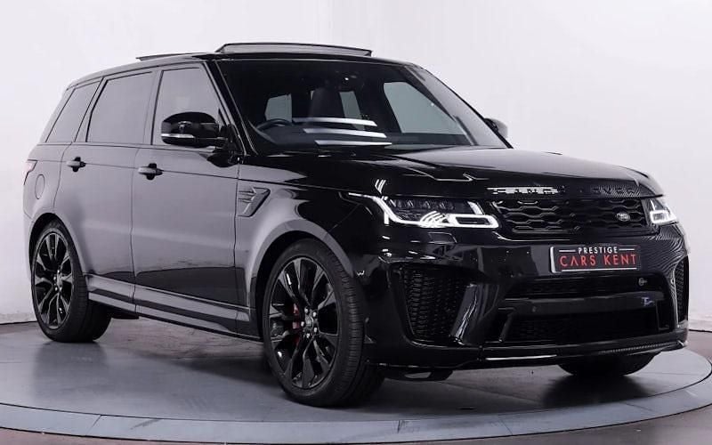 Black Used 2022 Land Rover Range Rover Sport SVR SUV | £59,800 (Fair price) - Image 1/4