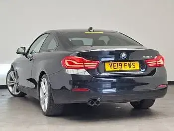 Used BMW 420 Coupé Sport Line 184 HP (135 kW) 2019 Black Coupe