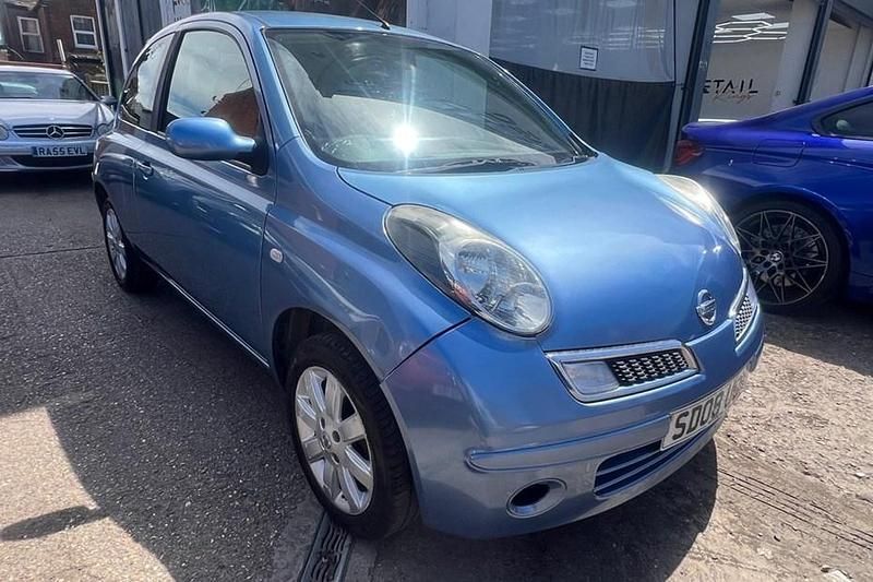 Blue Used 2008 Nissan Micra Acenta+ Hatchback | £1,295 (Super price) - Image 1/1