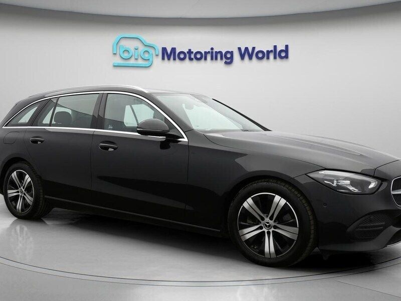 Black Used 2022 Mercedes C200 Estate | £19,500 (Fair price) - Image 1/4