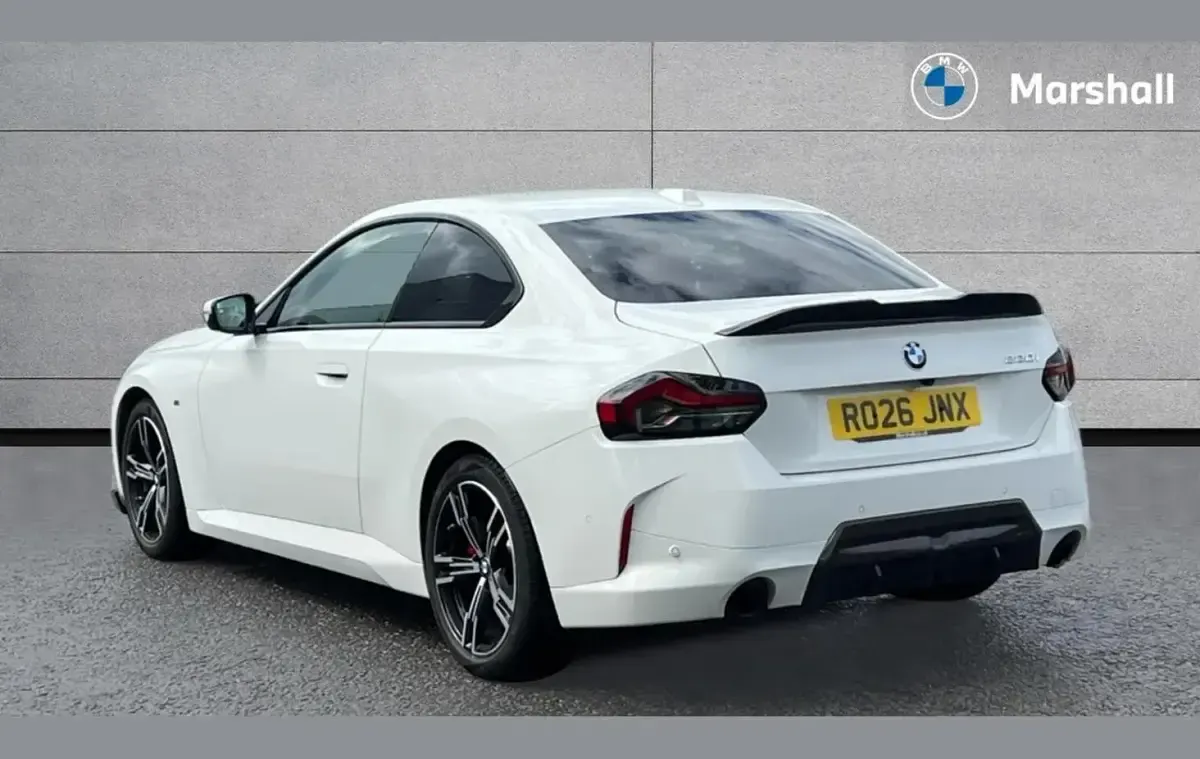 Used BMW 220 M Sport 184 HP (135 kW) 2026 Alpine white Coupe
