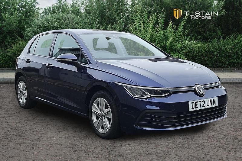 Used VW Golf VIII S 150 HP (110 kW) 2022 Blue Hatchback
