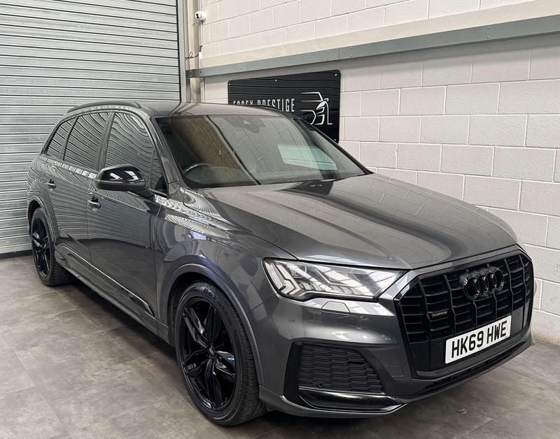 Grey Used 2020 Audi Q7 Black Edition SUV | £37,989 (A bit pricey) - Image 1/4