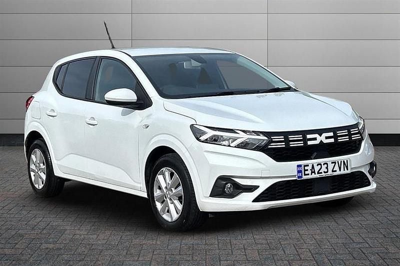 White Used 2023 Dacia Sandero Expression Hatchback | £9,900 (Super price) - Image 1/3