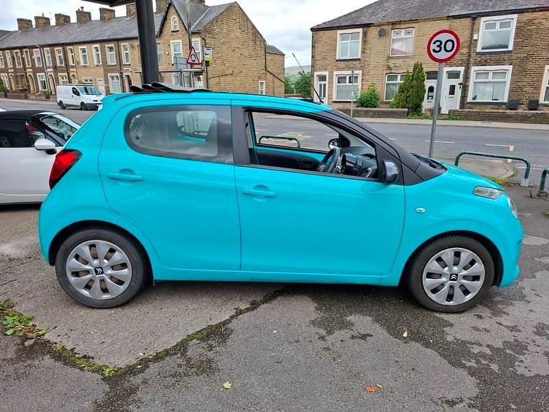 Used Citroën C1 Feel 68 HP (50 kW) 2015 Blue Hatchback