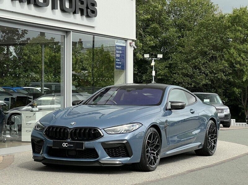 Blue Used 2021 BMW M8 Competition Edition Coupe | £62,990 (Fair price) - Image 1/3