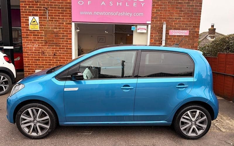 Used Seat Mii Electric 61 kW (83 HP) 2020 Blue Hatchback