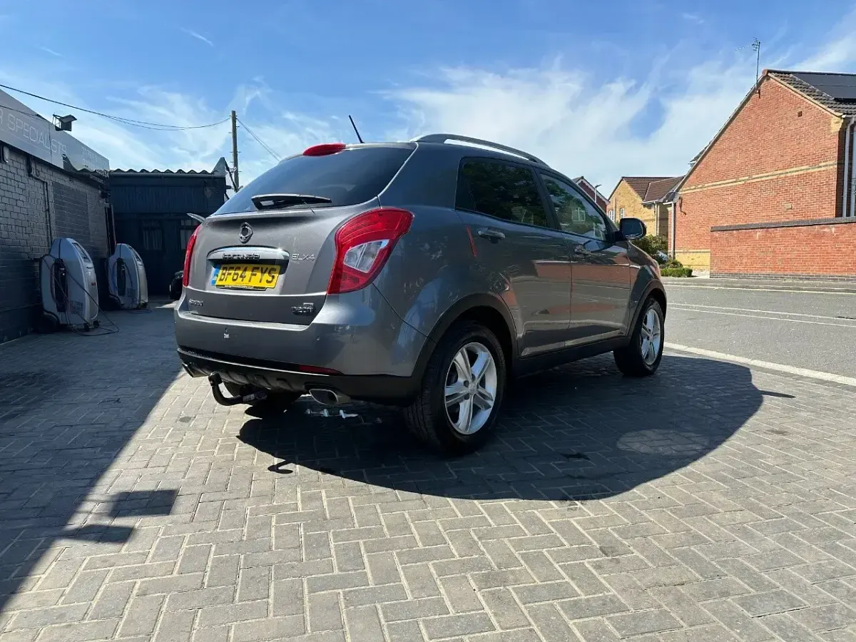 Used SsangYong Korando 2015 Grey SUV