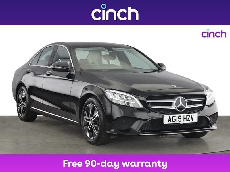 Black Used 2019 Mercedes C300 Sedan | £19,649 (Super price) - Image 1/3