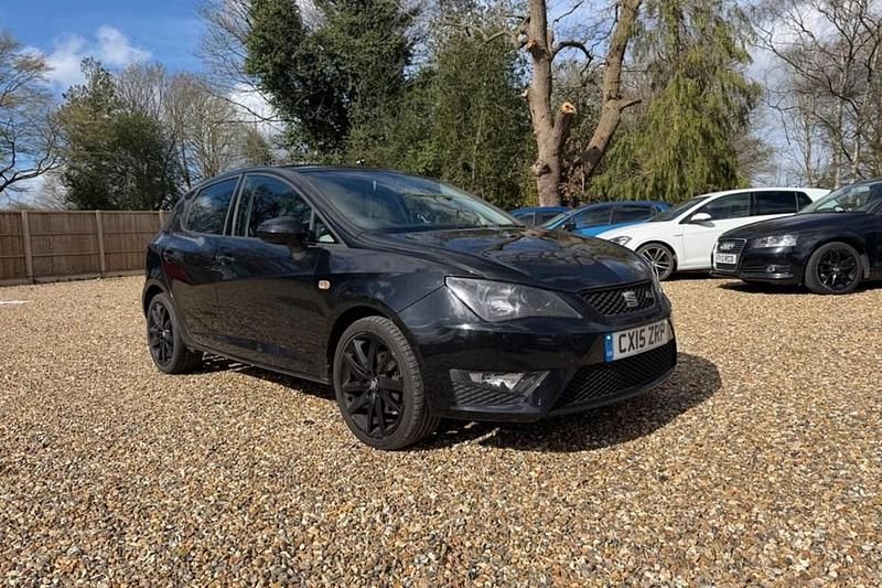 Used Seat Ibiza FR 105 HP (77 kW) 2015 Black Hatchback