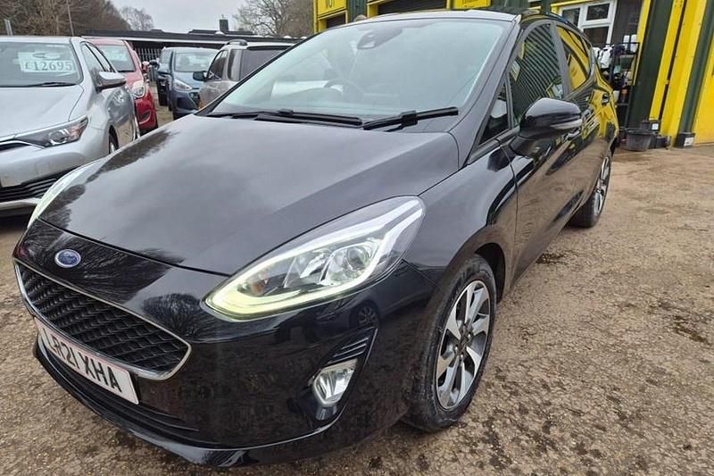 Black Used 2021 Ford Fiesta Trend Hatchback | £7,795 (Good price) - Image 1/1