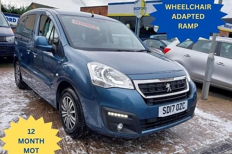 Blue Used 2017 Peugeot Partner Tepee Allure MPV | £10,996 (Fair price) - Image 1/1