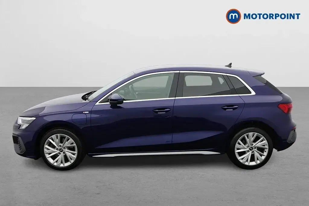 Used Audi A3 e-tron S-Line 2023 Blue Hatchback