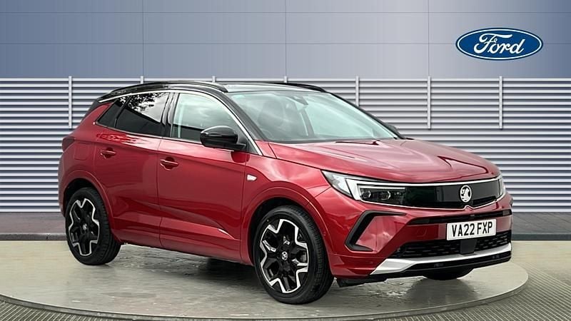 Red Used 2022 Vauxhall Grandland X Elite SUV | £15,034 (Fair price) - Image 1/3