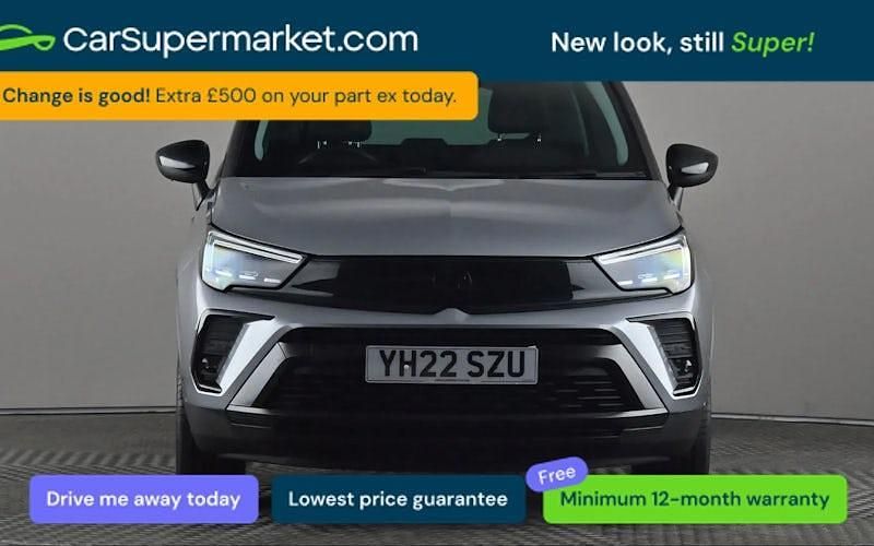 Used Vauxhall Crossland Ultimate 131 HP (96 kW) 2021 Grey SUV