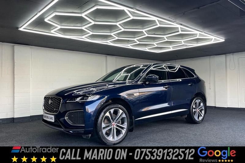Used Jaguar F-Pace R-Dynamic 204 HP (150 kW) 2021 Blue SUV