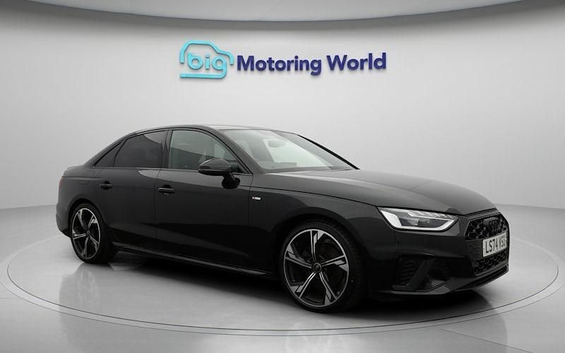Used Audi A4 Black Edition 150 HP (110 kW) 2024 Black Sedan